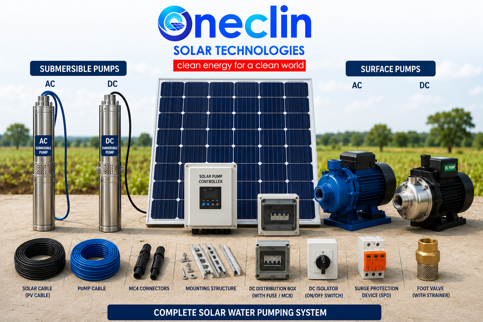 We are Solarizing AC pumps in Kenya and East Africa